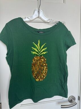 HAODUOYI Emerald Green Crewneck Tee